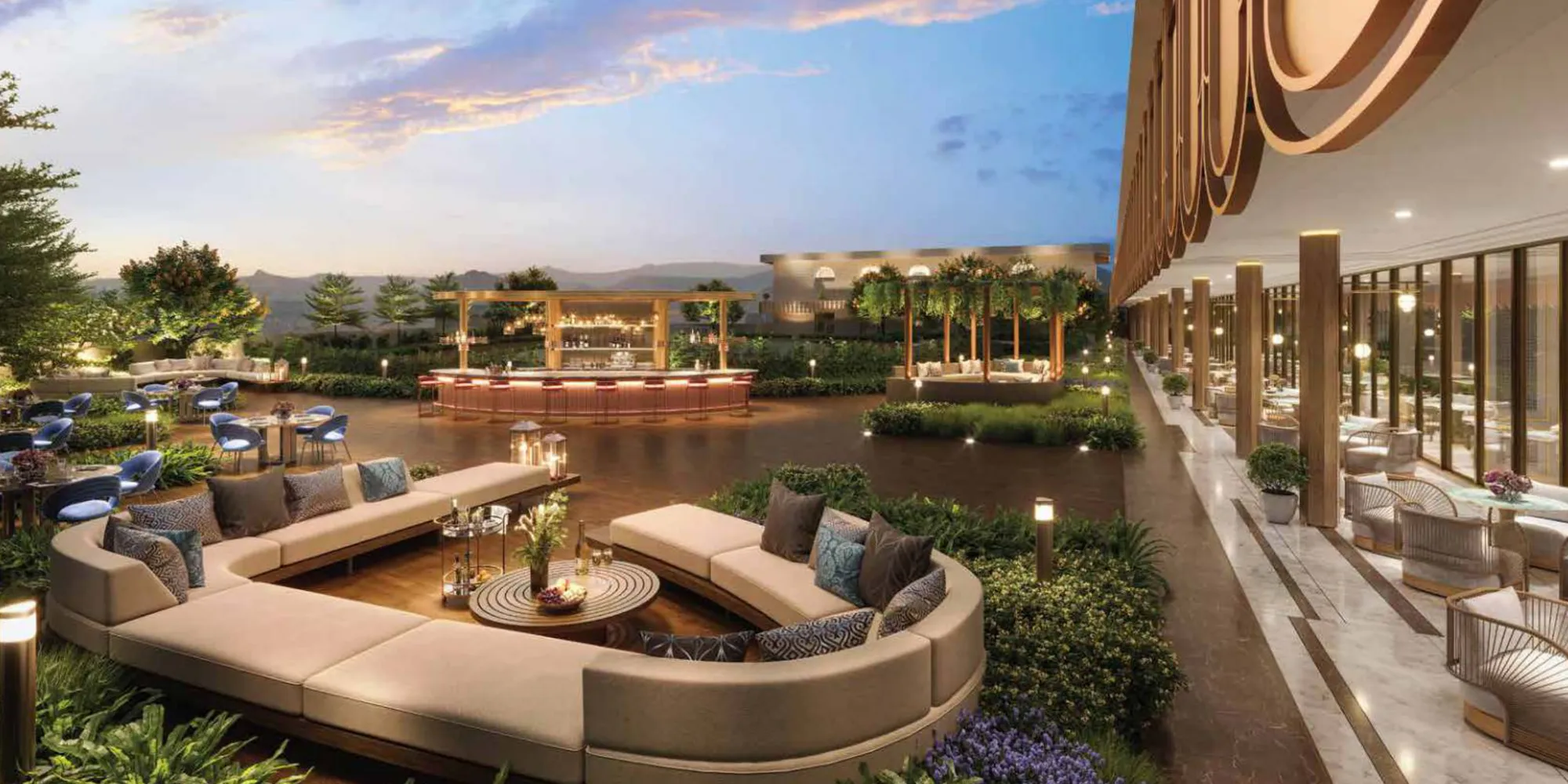 Sky Terrace at Lodha Magnus